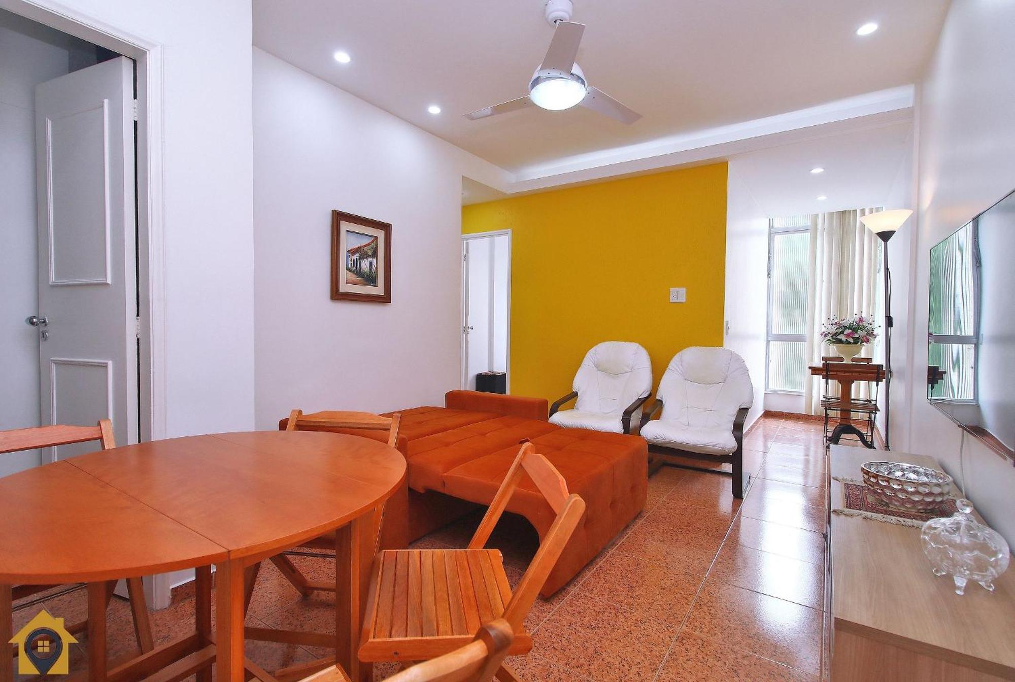 Apartamento Silencioso 2 Quartos 300m Da De Copacabana Rio de Janeiro