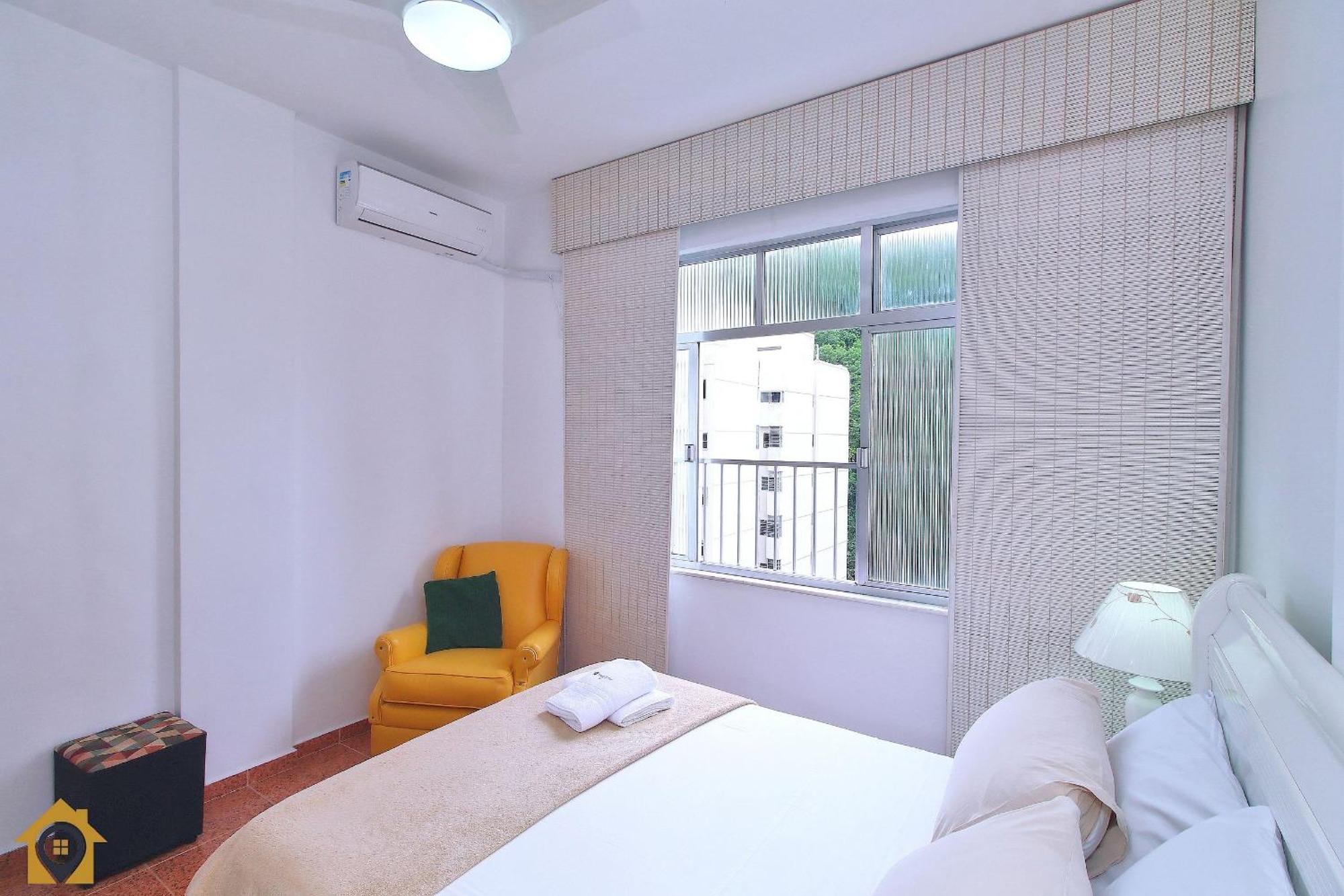 Silencioso 2 Quartos 300m Da De Copacabana Apartamento *